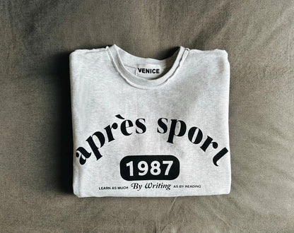 Sweat avec Short Gris clair