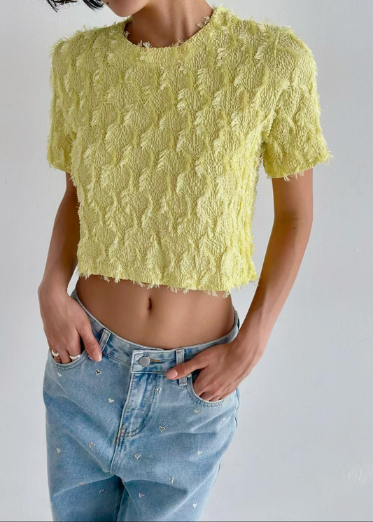 Mini top texturé – Format XXS