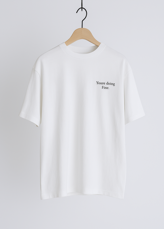 T-shirt longue en coton épais